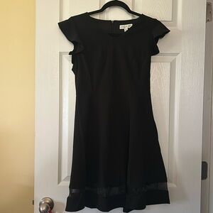 Black boutique cocktail dress